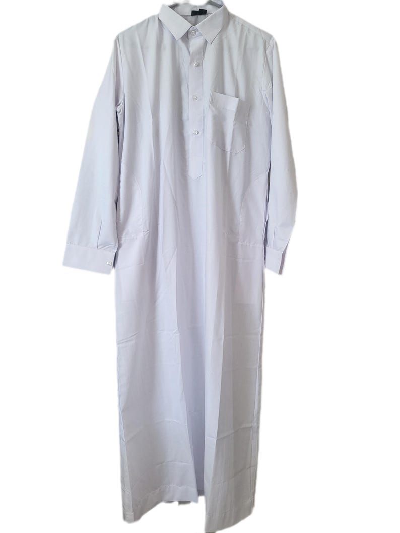 Men's Thobe White Qatari Style