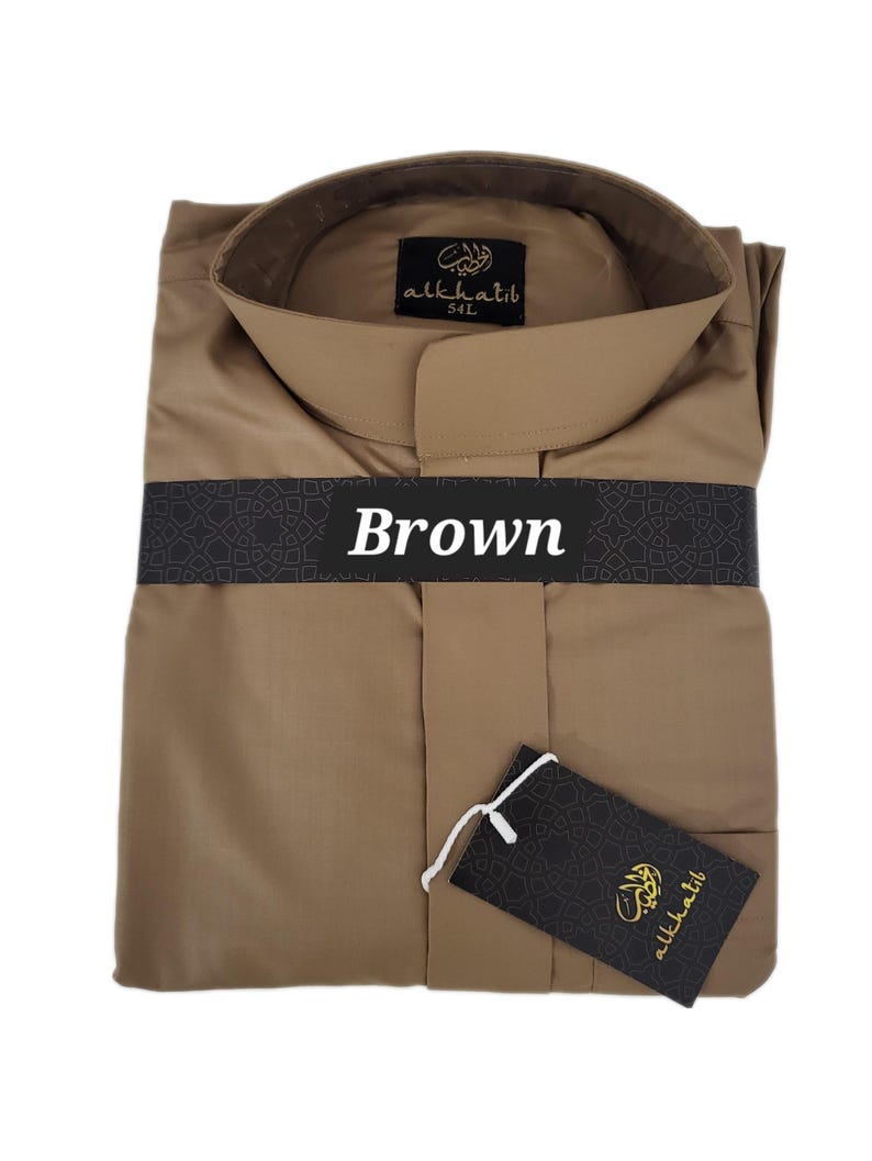 Men's Saudi Daffah Style Arabian Premium Thobe