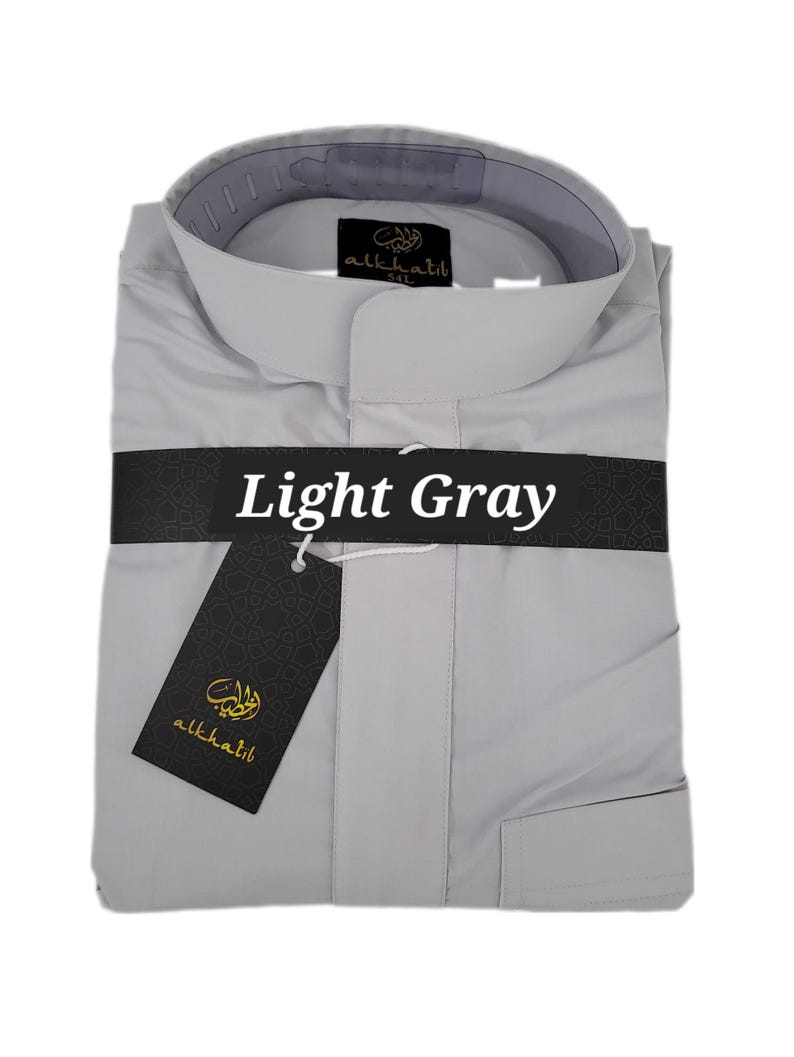 Men's Saudi Daffah Style Arabian Premium Thobe