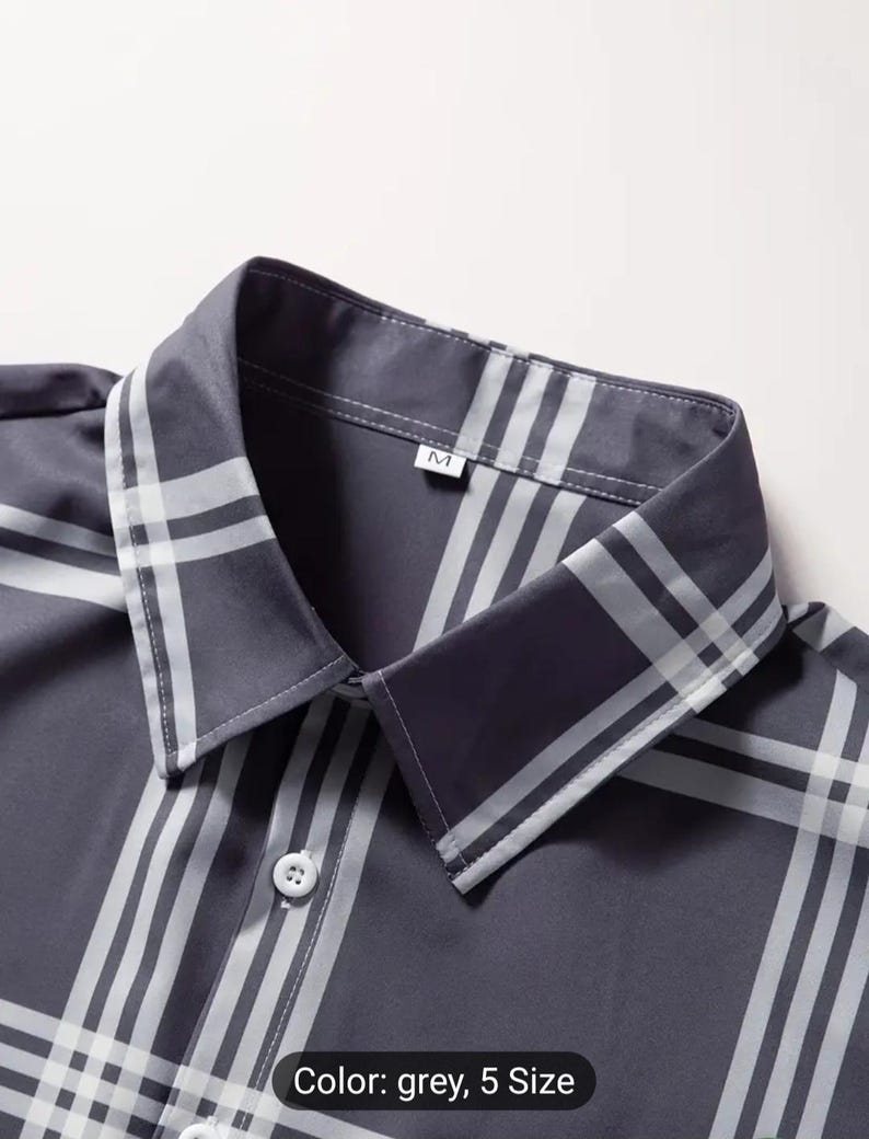 Men's Shirt short sleeve button down Casual shirts