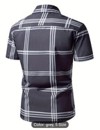 Men's Shirt short sleeve button down Casual shirts