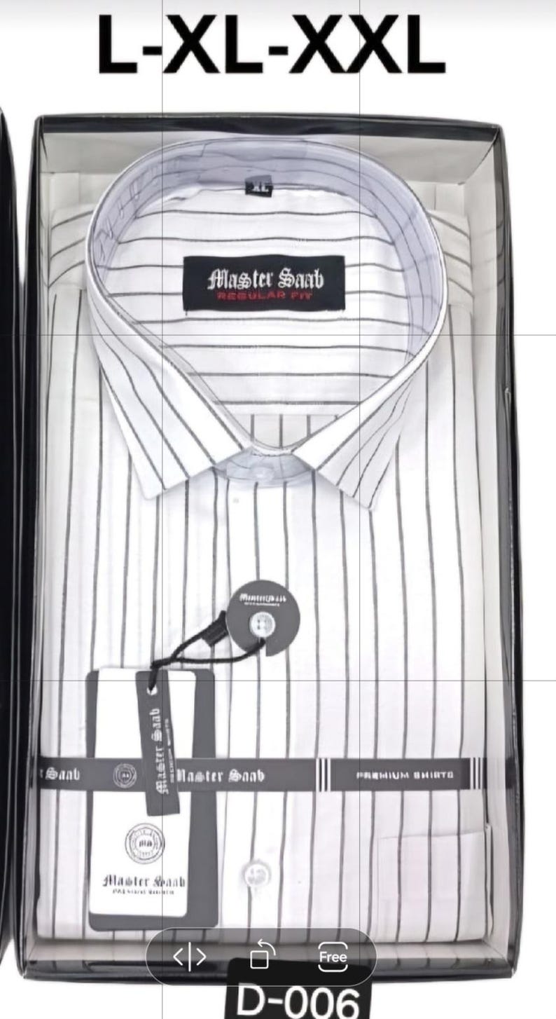 Men's 100% Pure Cotton lining slim fit Casual shirts -Single Pocket long sleeve