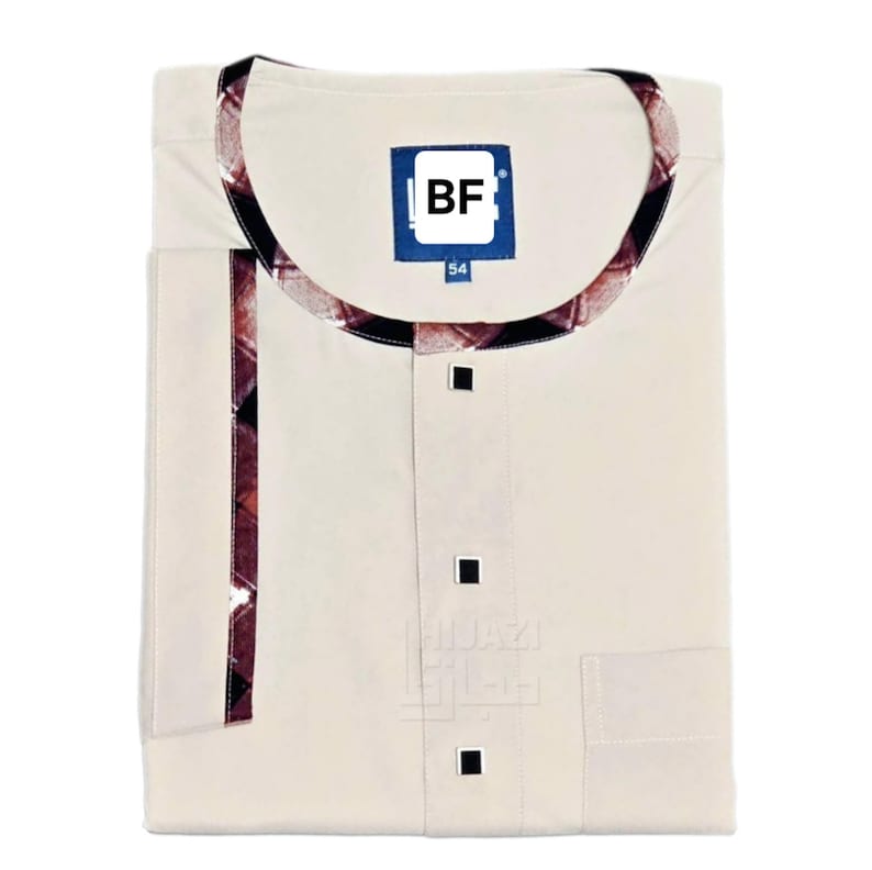 Men's Half Sleeve Designer Thobe Omani Emirati Arabian Style