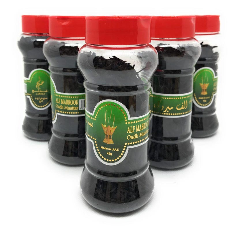 Incense/Bakhoor | Aromatic Wood Chips Oudh Muattar 42gms Collection