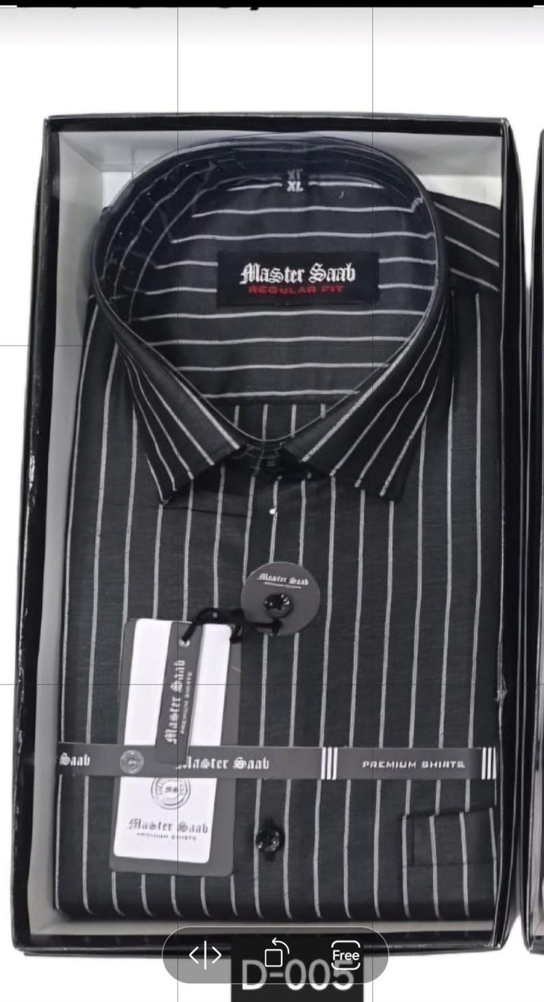 Men's 100% Pure Cotton lining slim fit Casual shirts -Single Pocket long sleeve