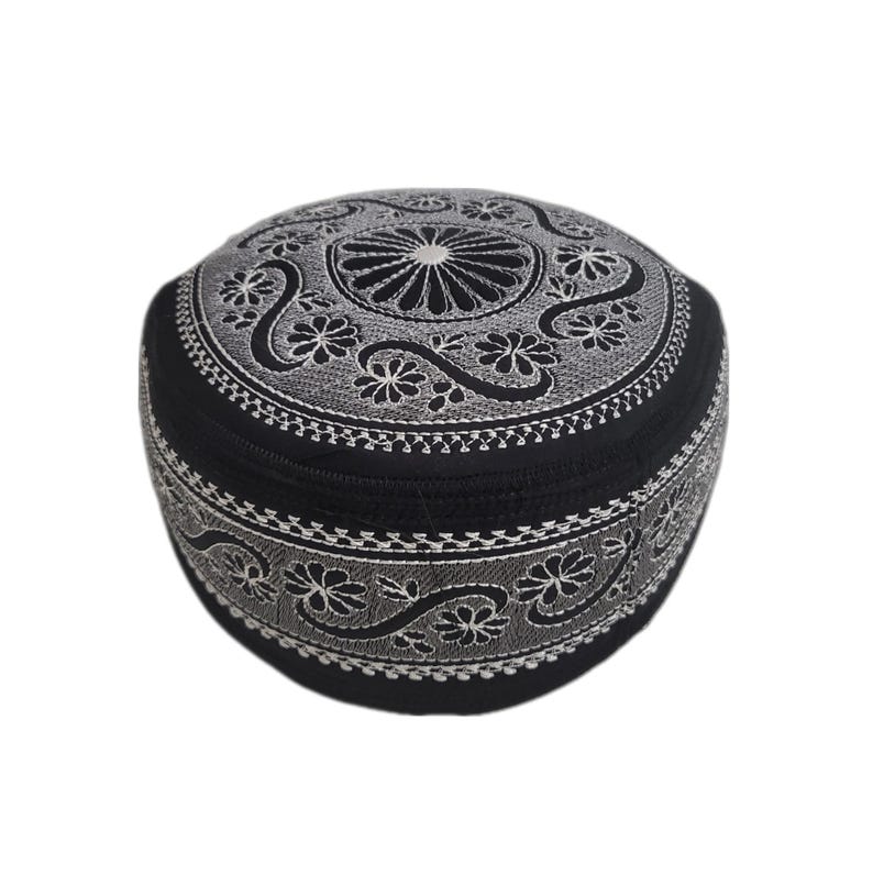 Men's Embroidery Islamic Prayer Kufi/Cap- (Size-60cm)-Collection-1