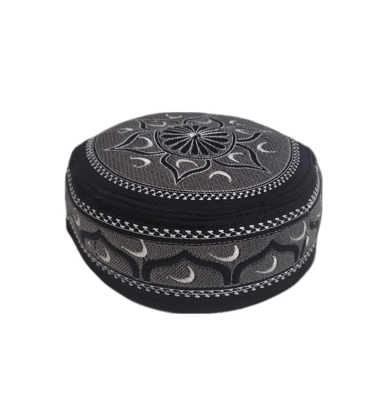 Men's Embroidery Islamic Prayer Kufi/Cap- (Size-60cm)-Collection-1