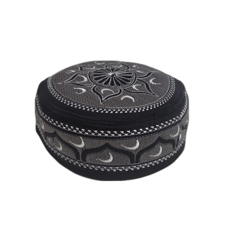 Men's Embroidery Islamic Prayer Kufi/Cap- (Size-59cm)-Collection-1