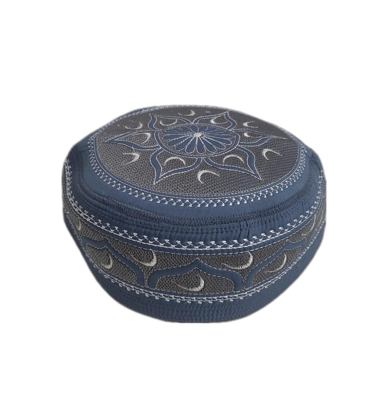 Men's Embroidery Islamic Prayer Kufi/Cap- (Size-59cm)-Collection-2