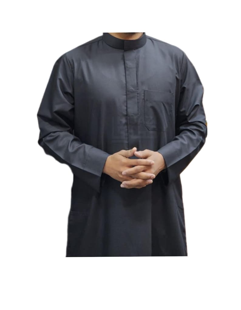 Men's Thobe Saudi Style Quality Fabric Material