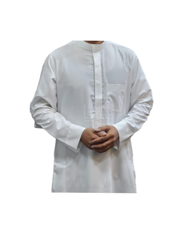Men's Thobe Saudi Style Quality Fabric Material
