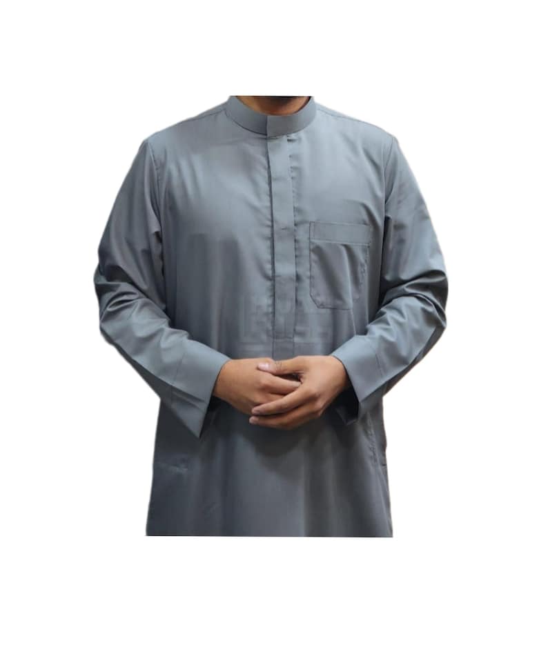 Men's Thobe Saudi Style Quality Fabric Material