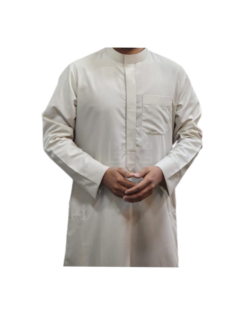 Men's Thobe Saudi Style Quality Fabric Material