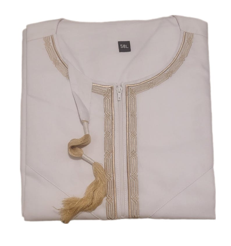 Men's Omani Emirati style full Sleeve Thobe's Pure Cotton Fabric Material