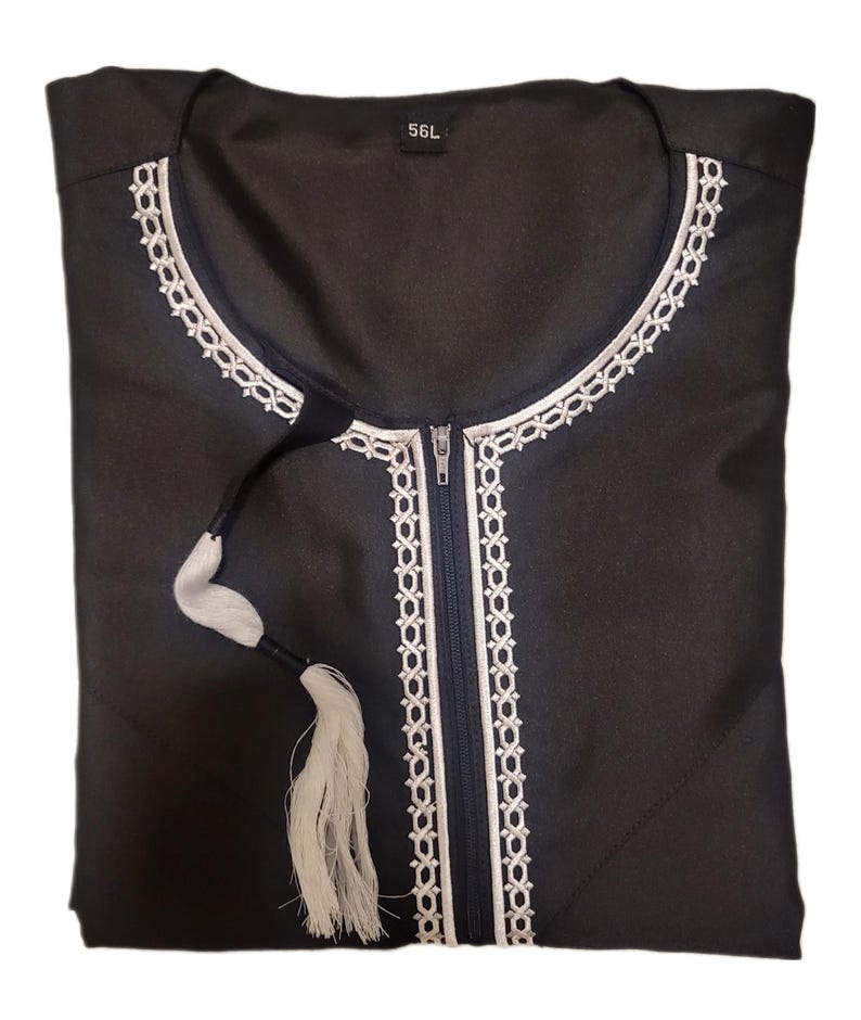 Men's Omani Emirati style full Sleeve Thobe's Pure Cotton Fabric Material