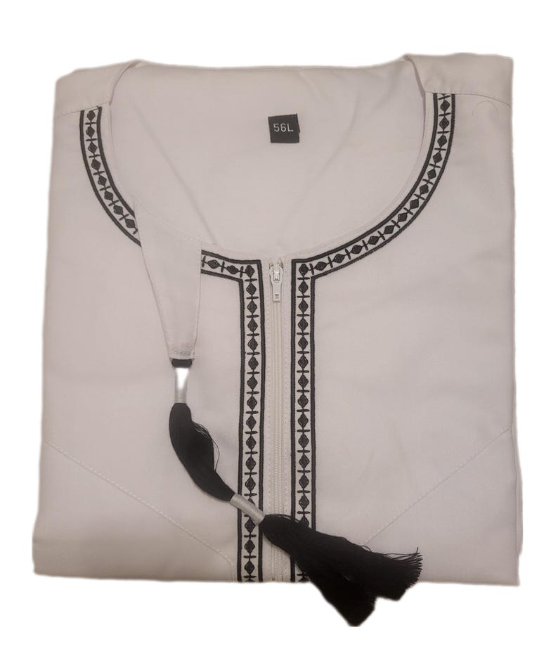 Men's Omani Emirati style full Sleeve Thobe's Pure Cotton Fabric Material
