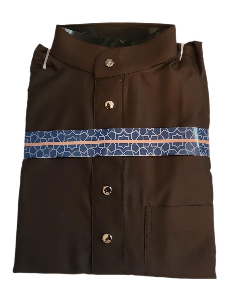 Men's Premium Thobe Saudi Style with Full Sleeve