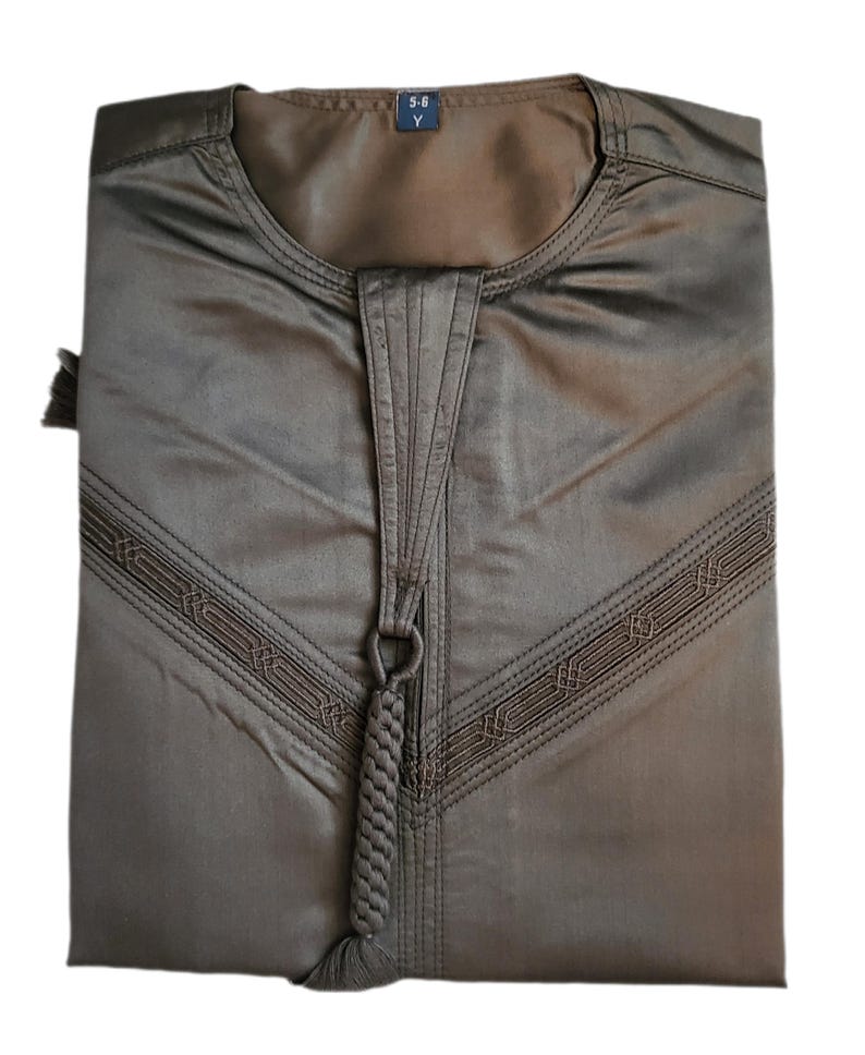 kid's Boy's Omani Thobe with Tassel full sleeve
