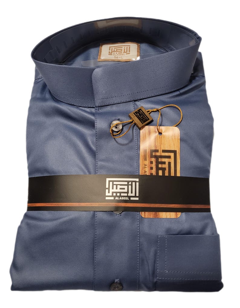 Men's Saudi Style Al Aseel Thobe: Traditional Elegance