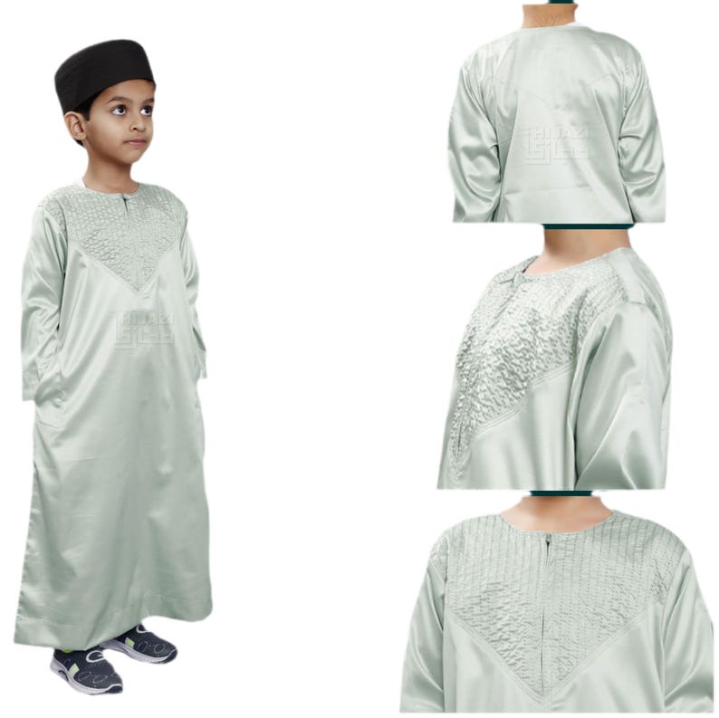 Boy's Omani Emirati Style Thobe for Kid's