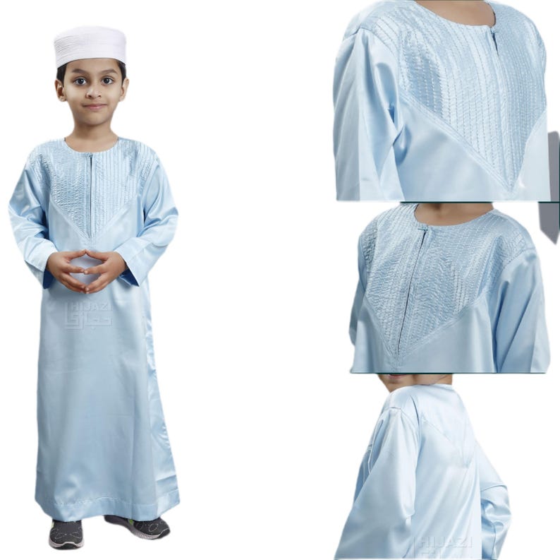 Boy's Omani Emirati Style Thobe for Kid's