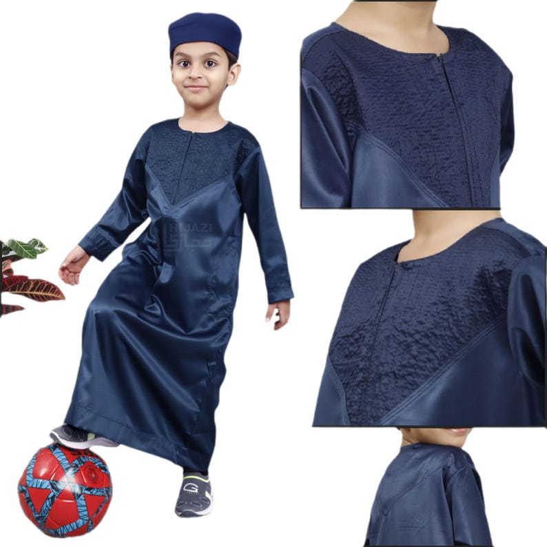 Boy's Omani Emirati Style Thobe for Kid's