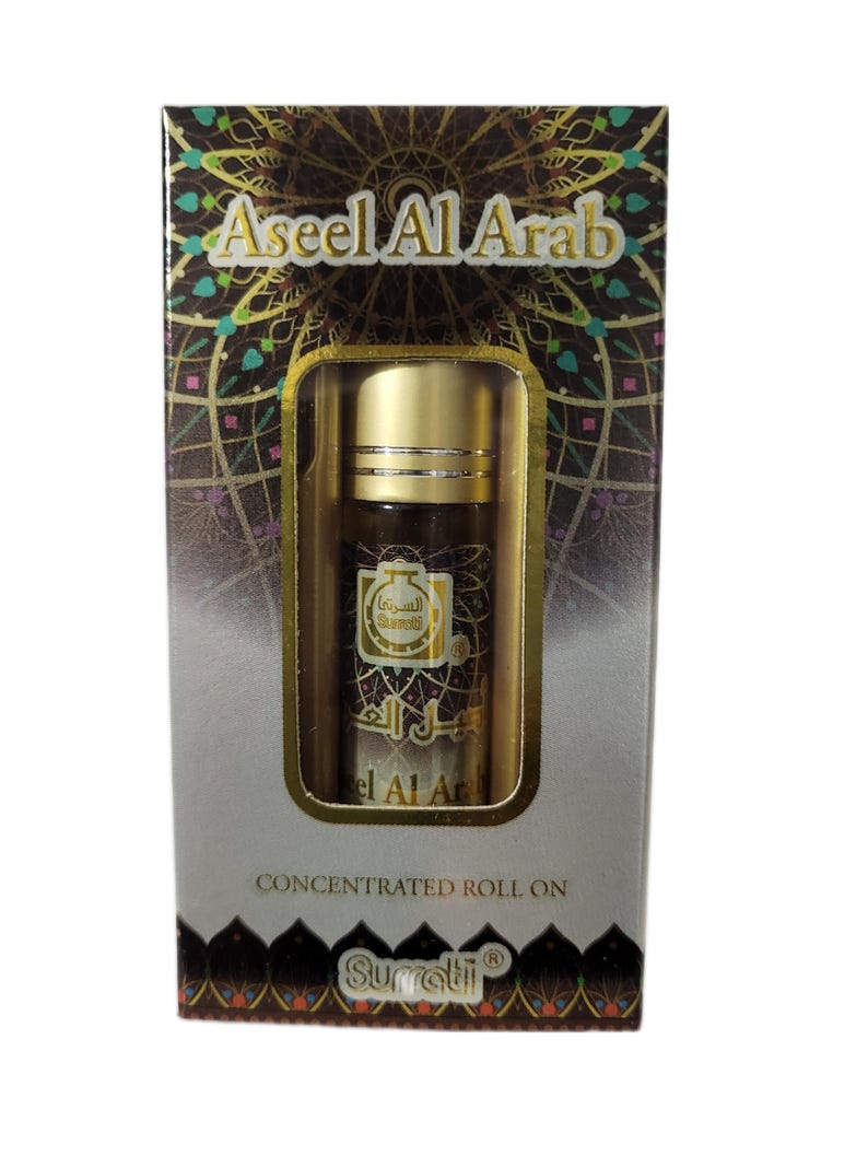Surrati Attar Perfume Oil: 6ml Roll-On Concentrated Fragrance