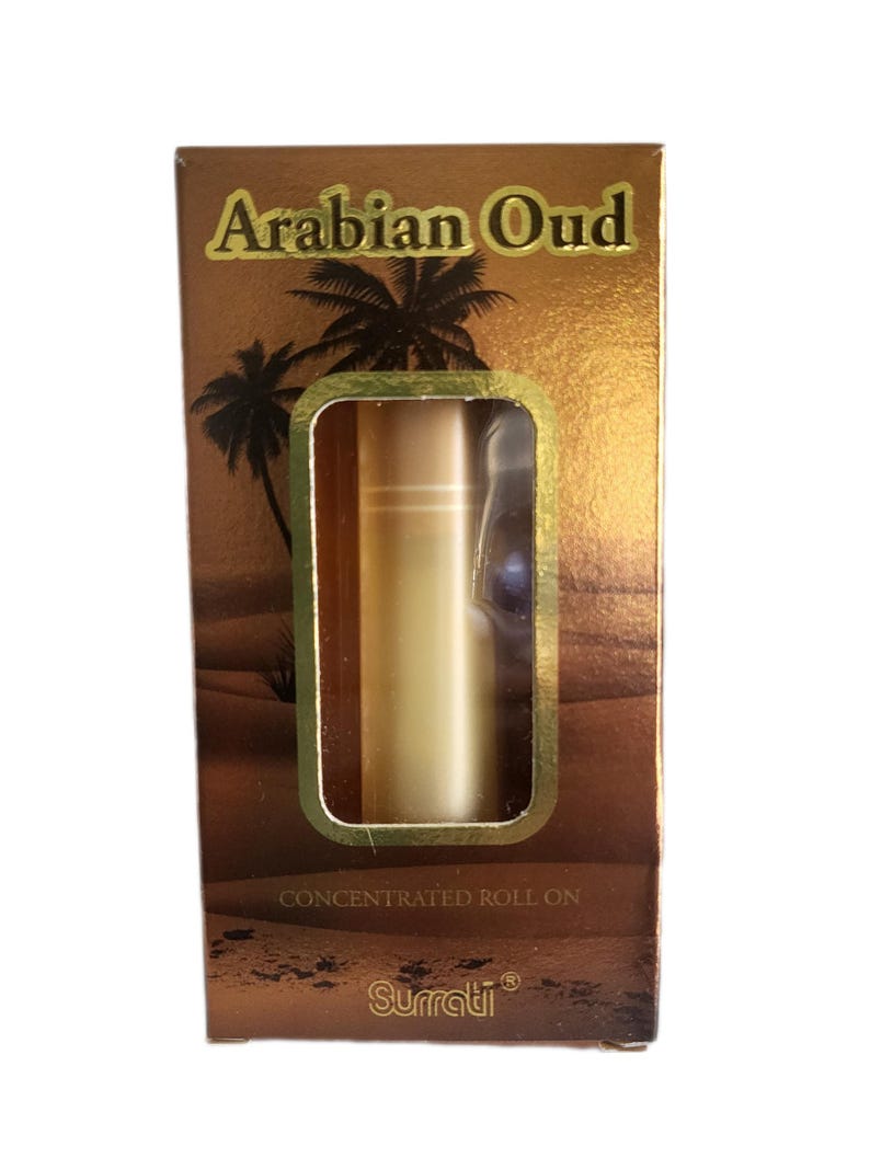 Surrati Oud Oil Perfume Attar: Concentrated Roll-On, 6ml
