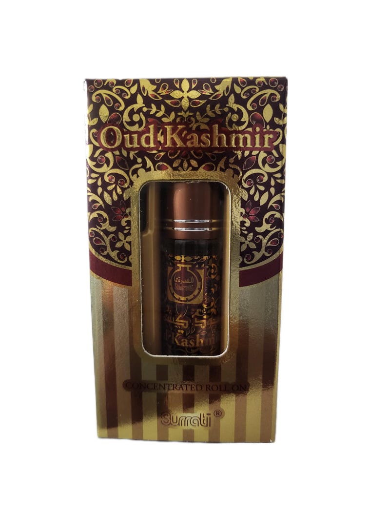 Surrati Oud Oil Perfume Attar: Concentrated Roll-On, 6ml