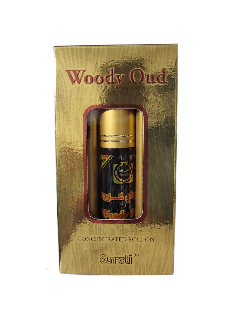 Surrati Oud Oil Perfume Attar: Concentrated Roll-On, 6ml