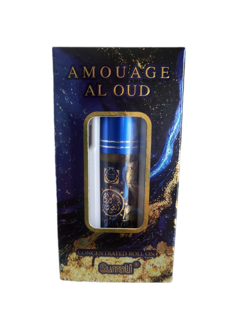 Surrati Oud Oil Perfume Attar: Concentrated Roll-On, 6ml