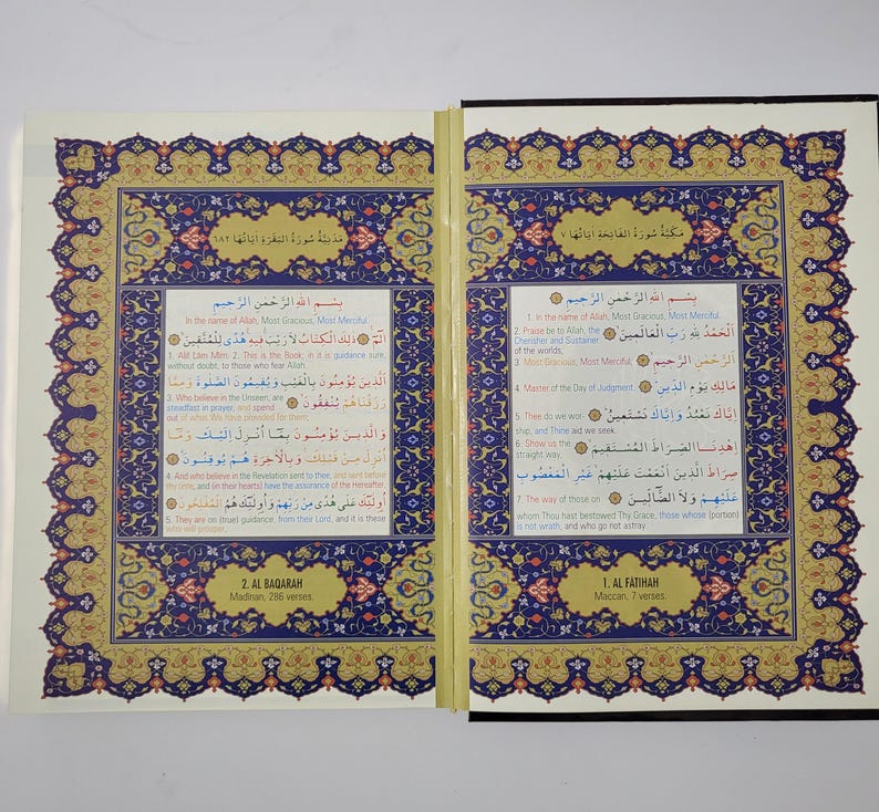 The Holy Qur'an Color Coded Translation with Arabic Text Hardcover