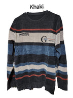 Men's Knitted Sweater Casual Warm High Stretch Crew Neck Pullover Sweater/Winter T-Shirt