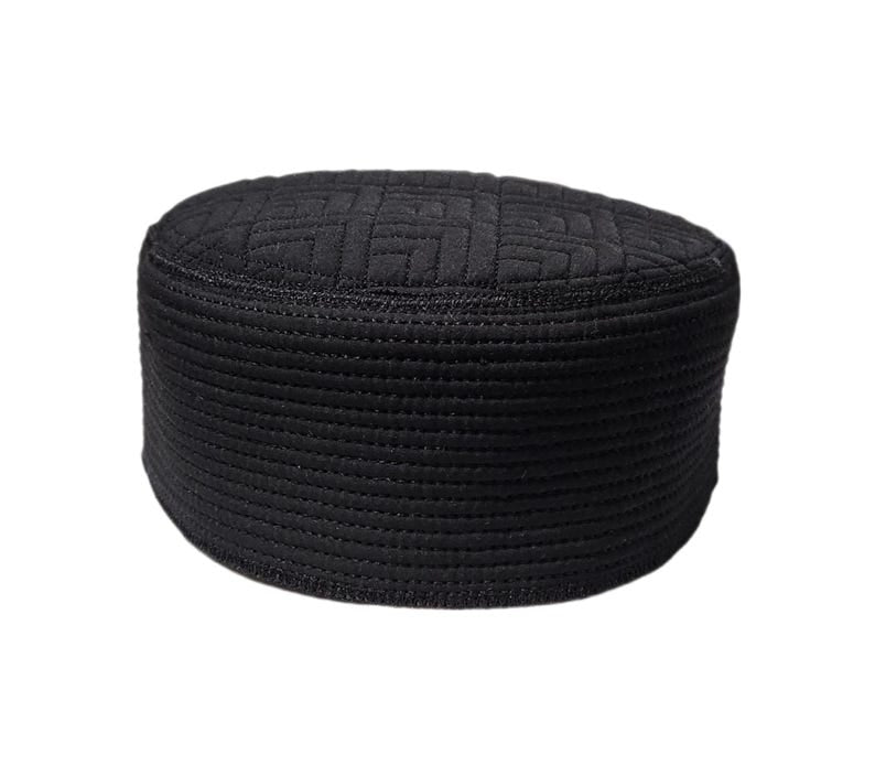 Men's Muslim Hard Kufi Prayer Cap J. style Kind Collection-1