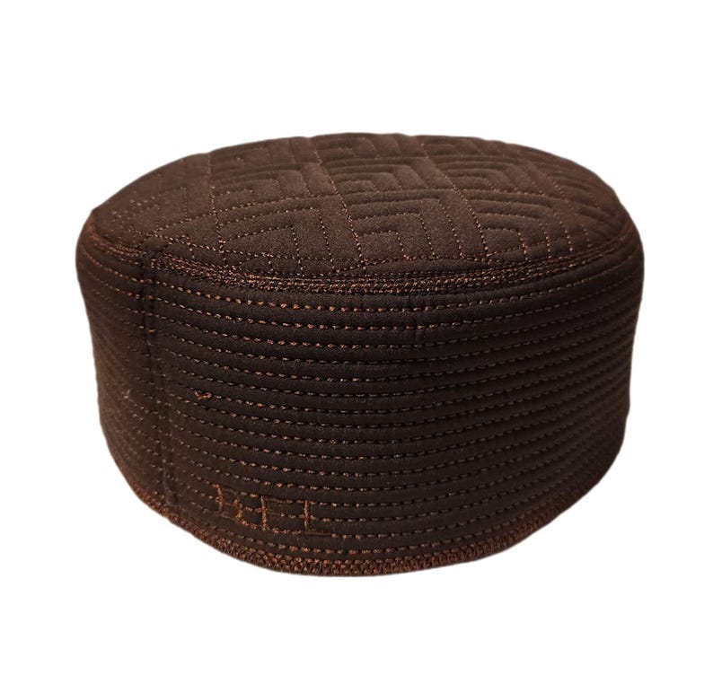 Men's Muslim Hard Kufi Prayer Cap J. style Kind Collection-1