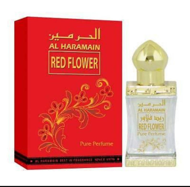 Al Haramain Red Flower Oil Perfume