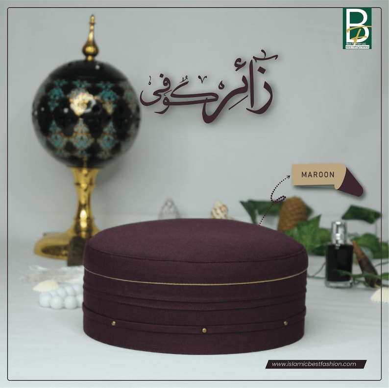 Men's Zaair kufi prayer cap/kufi