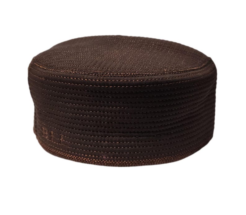 Men's Muslim Hard Kufi Prayer Cap J. style Kind Collection-1
