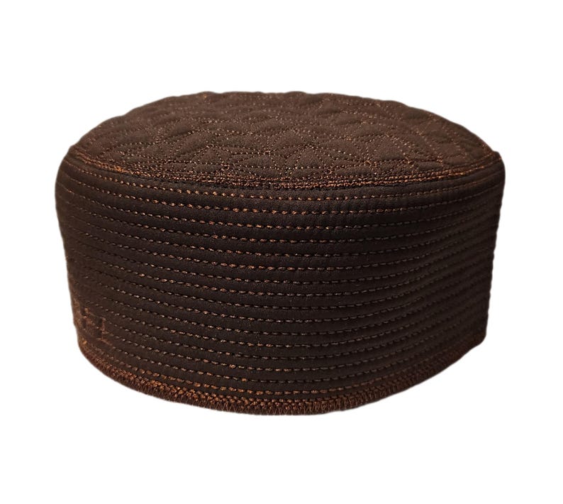 Men's Muslim Hard Kufi Prayer Cap J. style Kind Collection-1