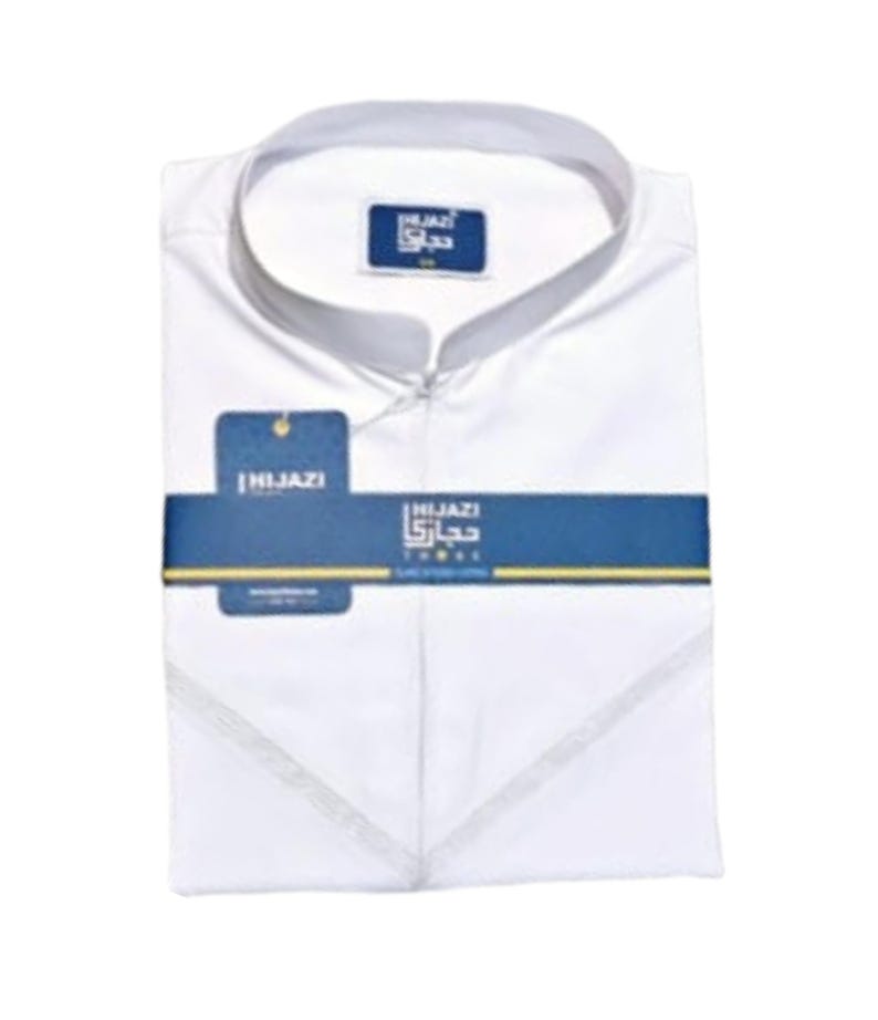 Men’s half Sleeve Thobe Saudi Style – Islamic Arabic Modest Wear